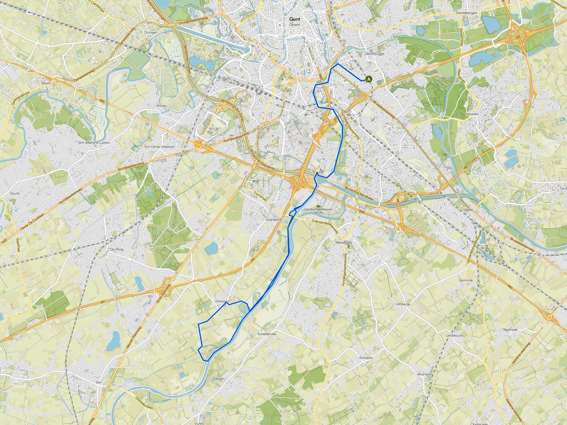 De beste fietsroutes rond de Schelde | Komoot
